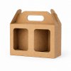 Krabica s oknom na 2 medy 174x85x95mm