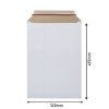 Obálka kartónová A3 biela 320x455mm