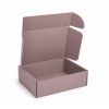 Kartónová poštová krabica púdrová ružová 330x250x100mm Packpartner