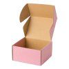 Kartónová poštová krabica svetlo ružová 125x115x10mm Packpartner