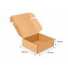 Packpartner kartónová poštová krabica 305x270x110mm