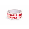 Výstražná lepiaca páska FRAGILE KREHKÉ
