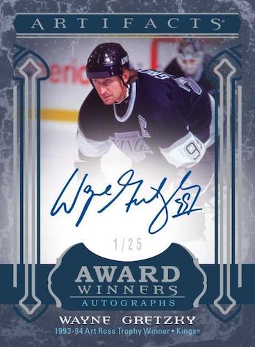 2022-23-Upper-Deck-Artifacts-Hockey-Cards-Award-Winners-Auttographs-Wayne-Gretzky