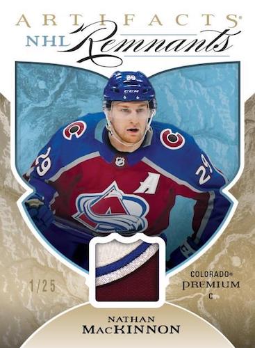 2022-23-Upper-Deck-Artifacts-Hockey-Cards-NHL-Remnants-Premium-Nathan-MacKinnon
