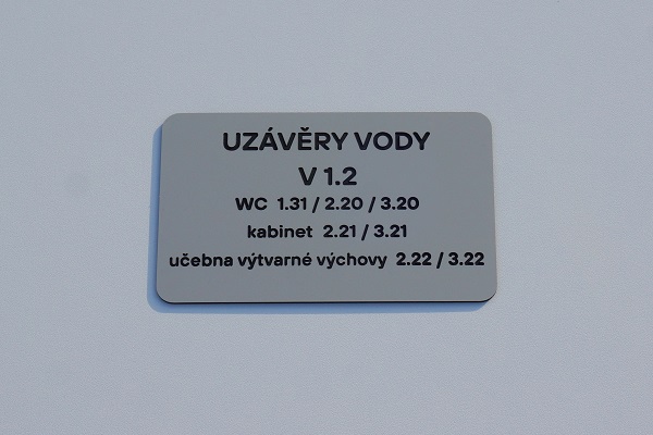 Uzávěr vody