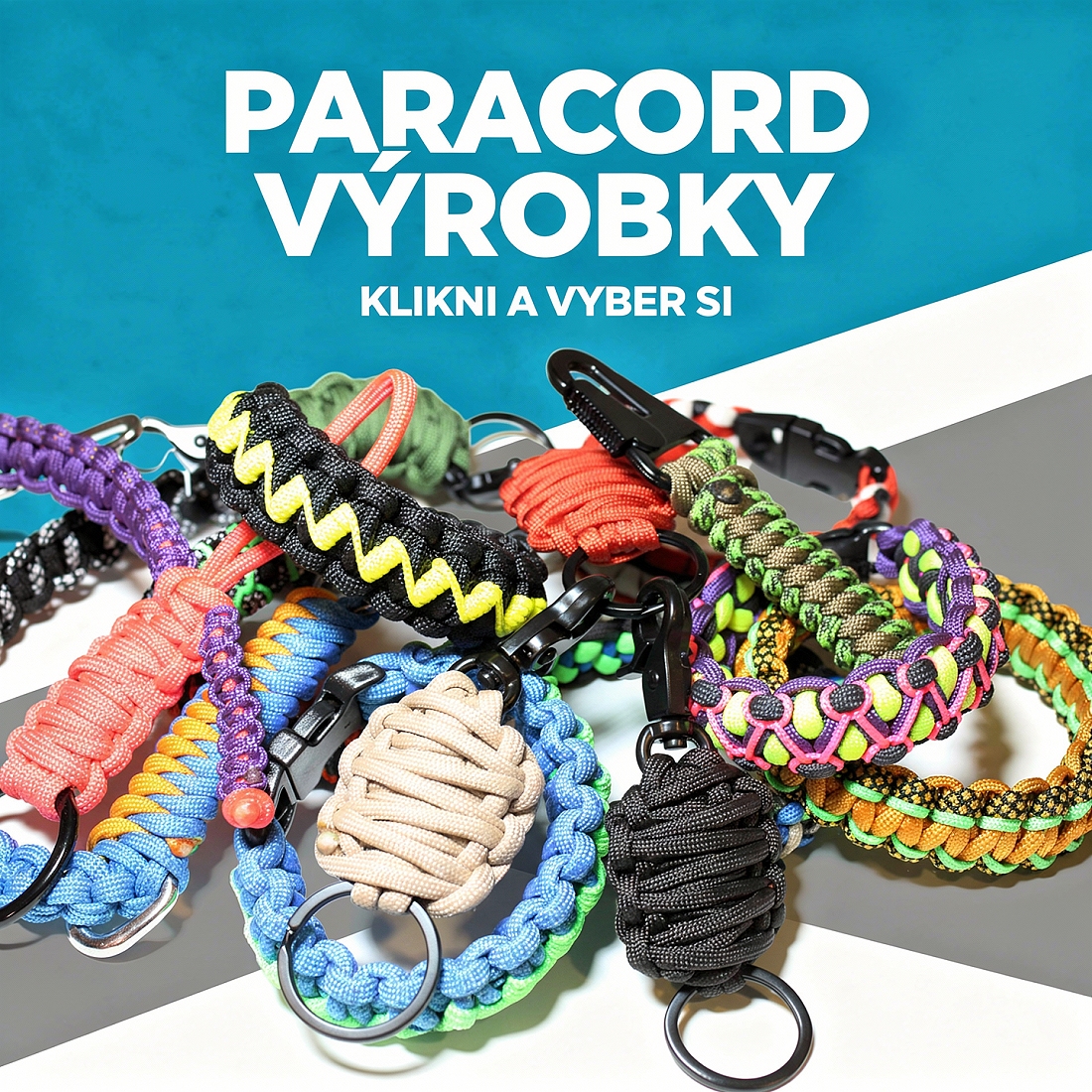 VÝROBKY Z PARACORDU