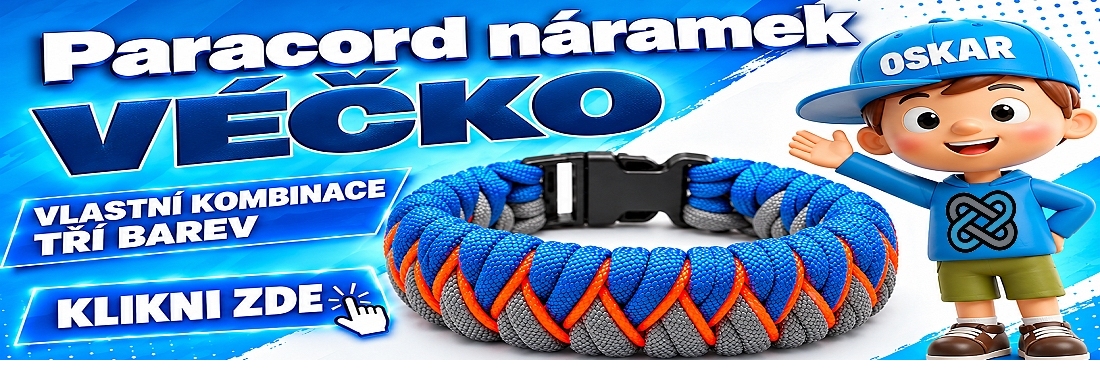 Paracord náramky VÉČKO