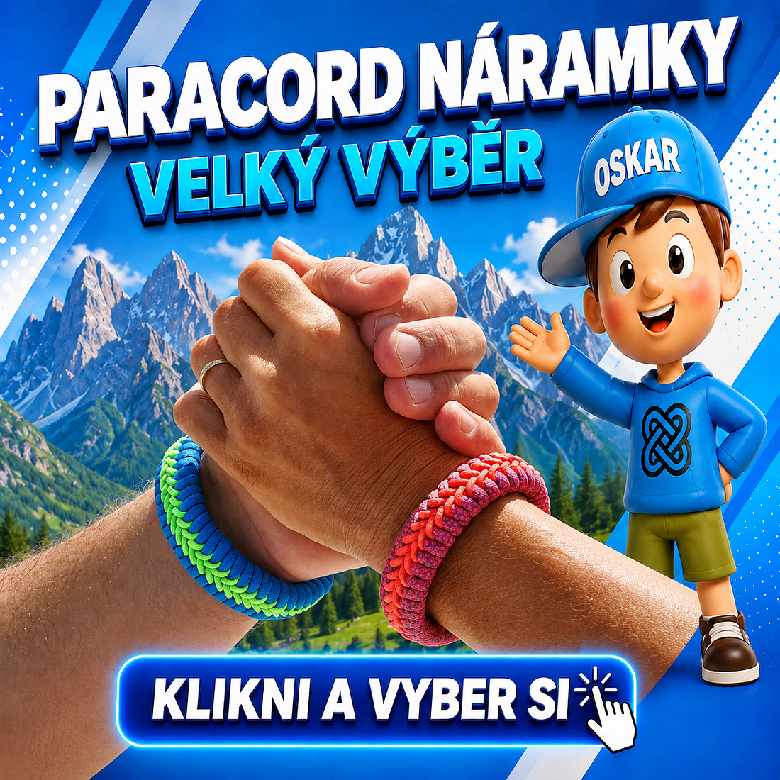 PARACORD NÁRAMKY