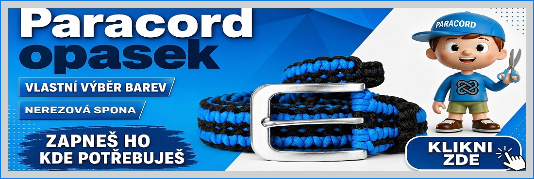 Paracord opasek