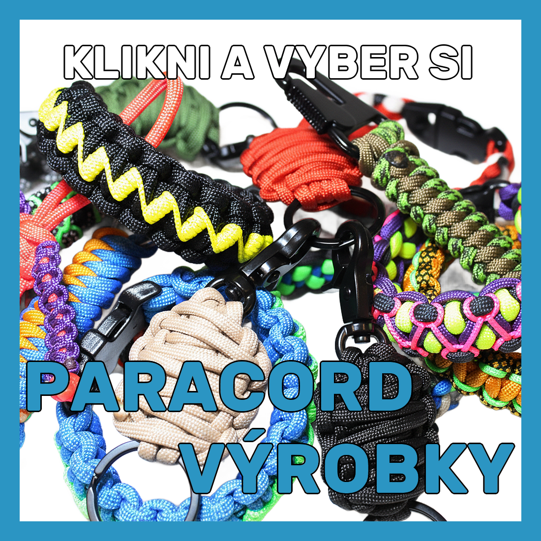 VÝROBKY Z PARACORDU