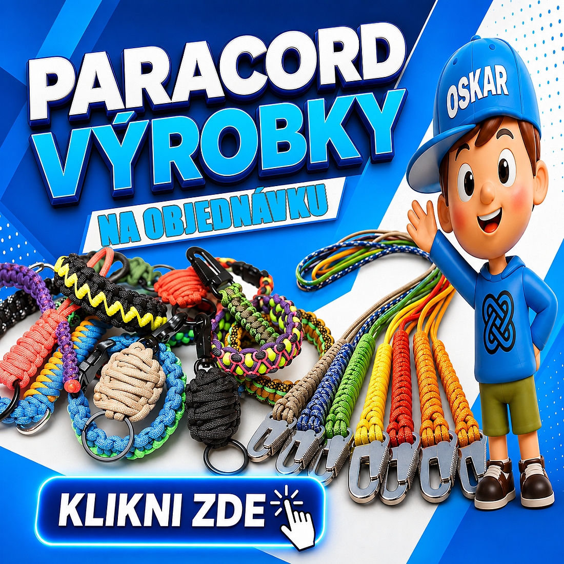 VÝROBKY Z PARACORDU