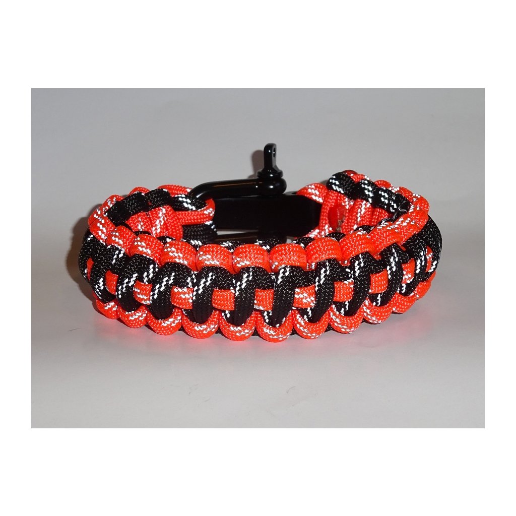 PARACORD SURVIVAL NÁRAMEK - UNI spona