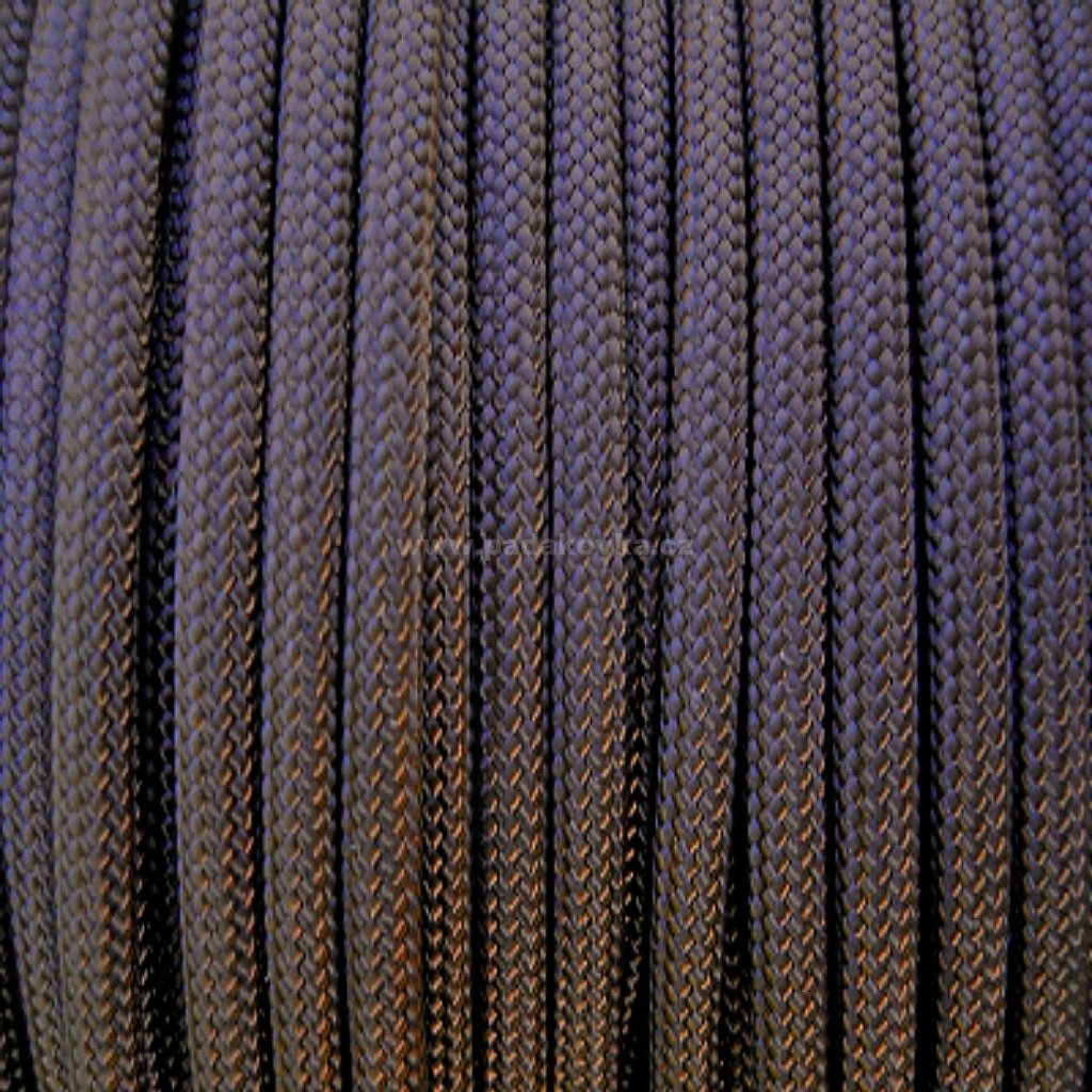 Paracord metráž - hnědá