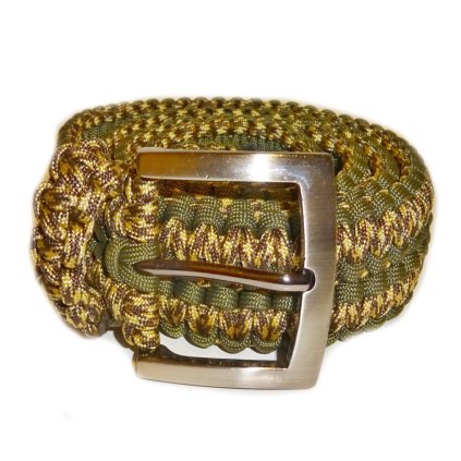 Paracord opasek khaki camo desert