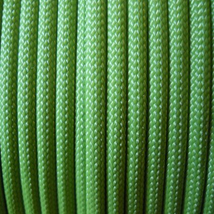 Paracord 550 barva světle zelena