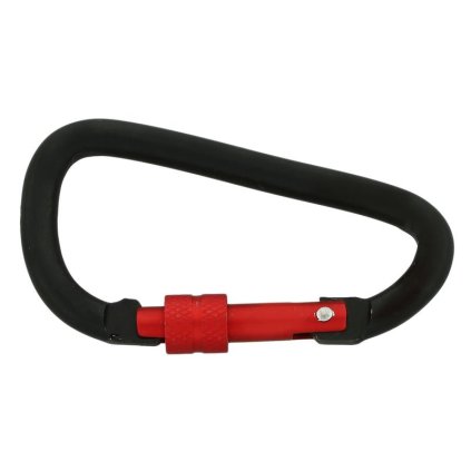 karabina hliníková černá pojistka