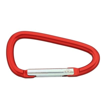 karabina hliníková 50mm červená