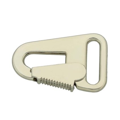 plochá karabina stříbrná