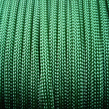 Paracord 550 barva tmavě zelená