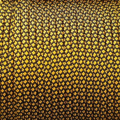 Paracord 550 barva diamant zlatý