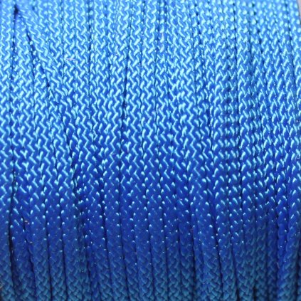 microcord 1mm barva karibská modrá
