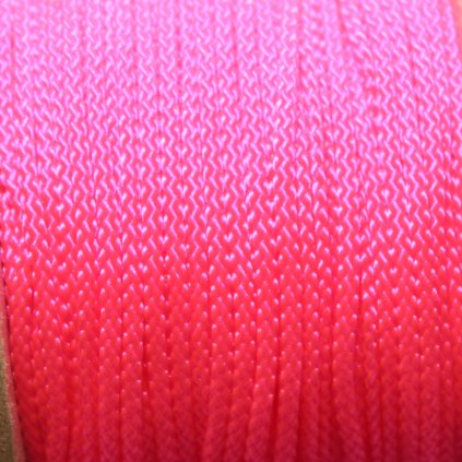microcord 1mm barva neon růžová