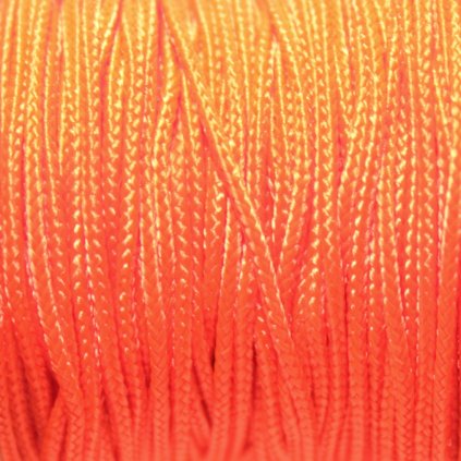 microcord 1mm barva neon oranžová