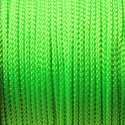 microcord 1mm barva neon zelená