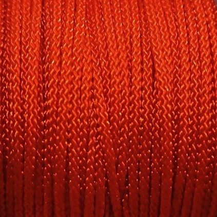 microcord 1mm barva červená chili