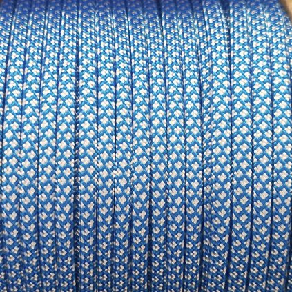 Paracord 550 barva diamant modrobílý