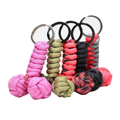 Paracord klíčenka kuličky
