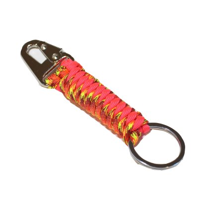paracord elipso fire neon růžová