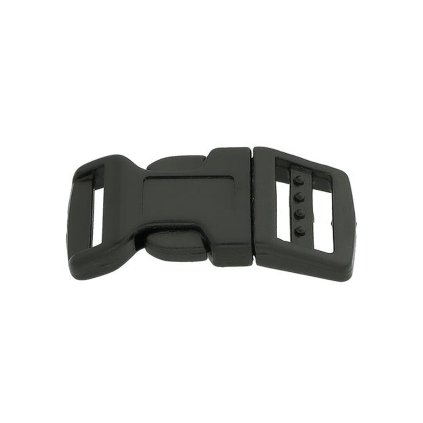 plastová přezka černá 17mm