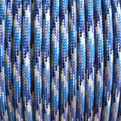 Paracord 550 barva modrá oceán