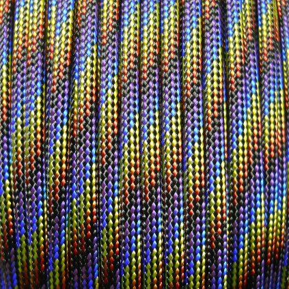 Paracord 550 barva duha
