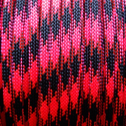 Paracord 550 barva camo neon růžová