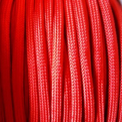 Paracord 550 barva červená