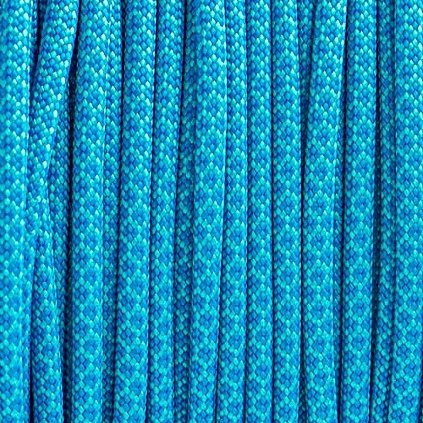 Paracord 550 barva diamant světle modrá