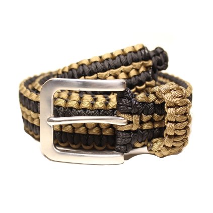 paracord opasek coyot černá