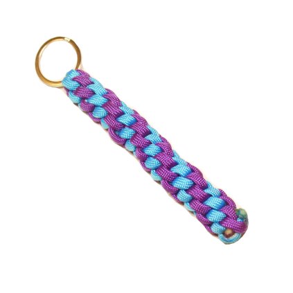 Paracord přívěsek váleček FIALOVÁ SVMODRA