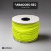 paracord 550 neon žlutá
