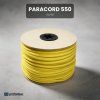 paracord 550 žlutá
