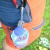 paracord poutko na PET lahev černobílý diamant