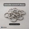 kování kroužek svařovaný kovový 25mm
