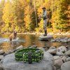 paracord obojek 60CM khaki camo neon zelená t