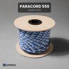paracord 550 modrá oceán