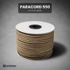 paracord 550 COYOTE hnědá