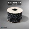 paracord 550 reflex černá