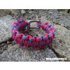 Paracord metráž PINKBLUE