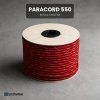 paracord 550 reflex červená